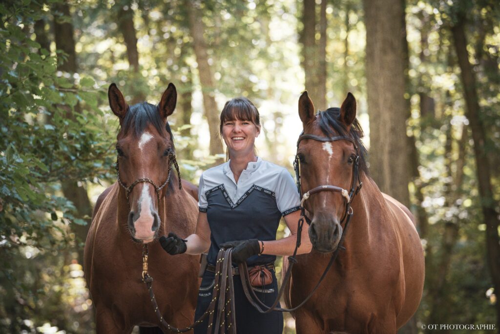 Maureen et ses chevaux