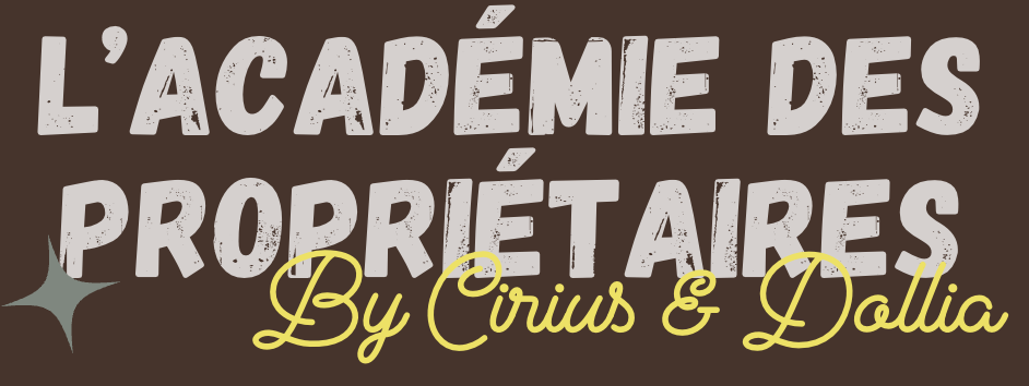 Logo de l’Académie des Propriétaires by Cirius et Dollia